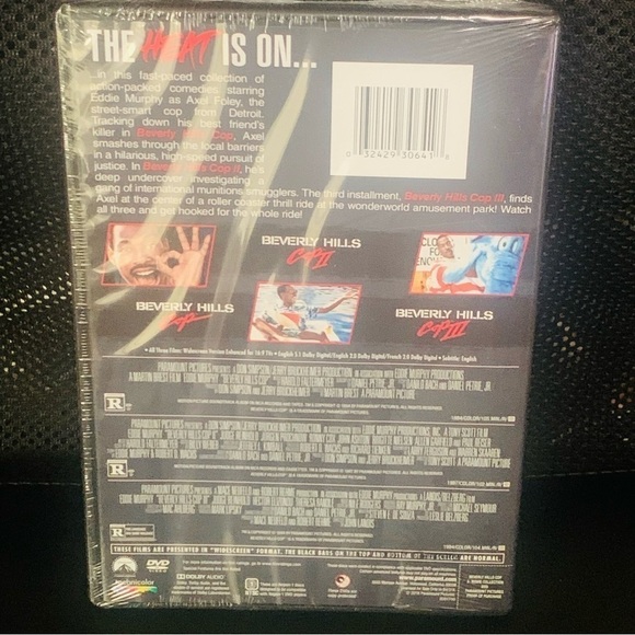 Beverly Hills Cop: 3-Movie Collection DVD / Eddie Murphy / NEW SEALED - Picture 2 of 3